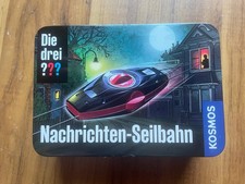 Die drei ??? Nachrichten-Seilbahn, Kosmos in Blechschachtel