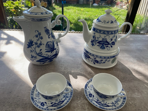 Teekanne stövchen 2 tassen - stövchen,,