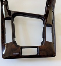 SCHALTKONSOLE ECHT WURZELHOLZ BMW E36 CABRIO TOURING *1 IM AUSTAUSCH