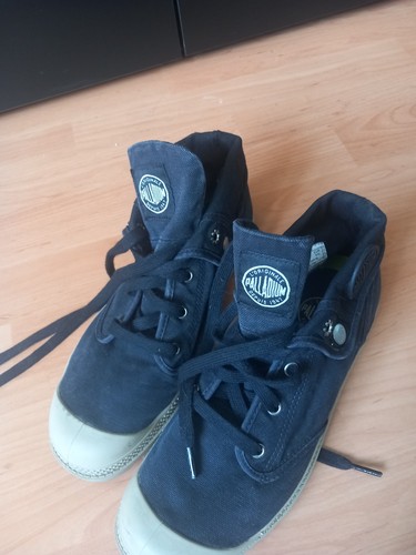 Palladium canvas boots schwarz - canvas,