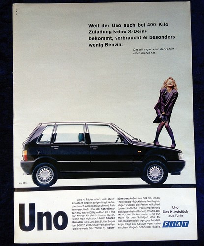 Fiat uno originale werbung - fiat,