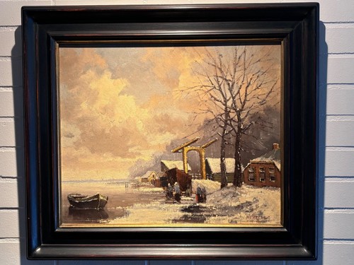 Original ölgemälde signiert - original,