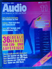 AUDIO 11/91,CASIO DA 7,AIWA XD