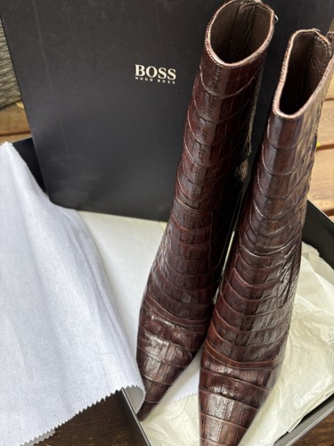 Hugo boss stiefeletten braun - hugo,