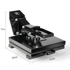 40x50cm Hitzepresse T-Shirt Maschine Tasche Transfer Heißprägemaschine