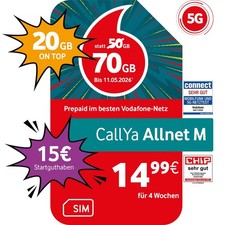 Vodafone Prepaid CallYa M|70
