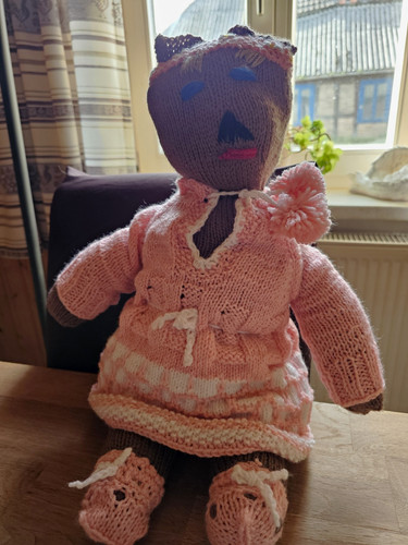 Handgefertigte stoffpuppe - handgefertigte,