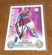 1/104  2007-08 Match Attax  England  Gabriel Agbonlahor  (Aston Villa)  signiert