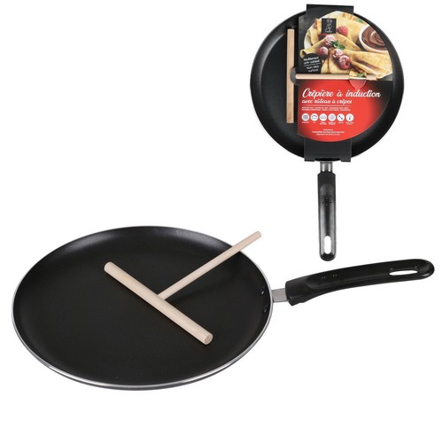 Crepespfanne mit teigverteiler - crepespfanne,
