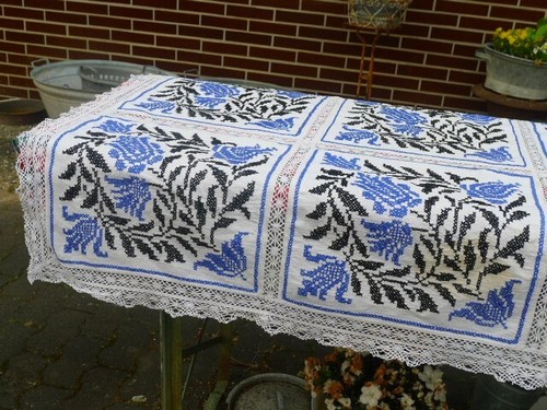 Sehr schöne leinen - sehr, tischdecke