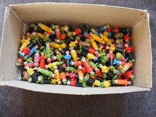 Erzgebirge Miniatur Figur 3,5cm, versch Farben