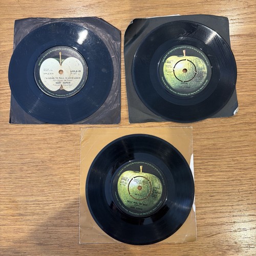 Apple records vinyl singles - vinyl,