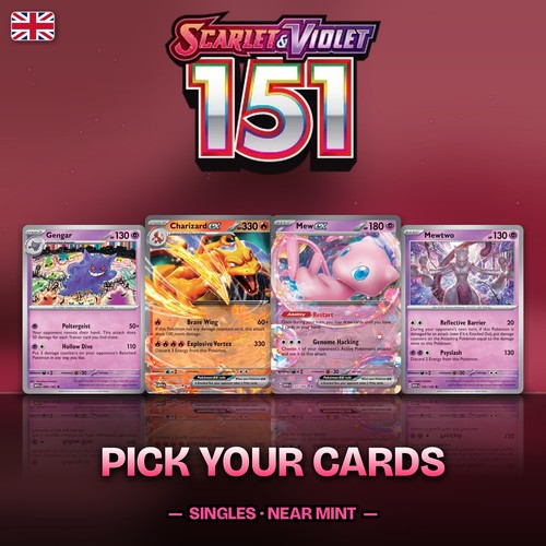 Pokemon cards 151 mew - 151,
