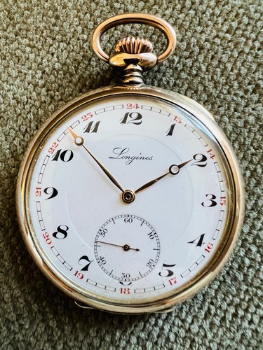Antike longines taschenuhr - longines,