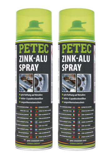 Petec zink alu spray - 2x,