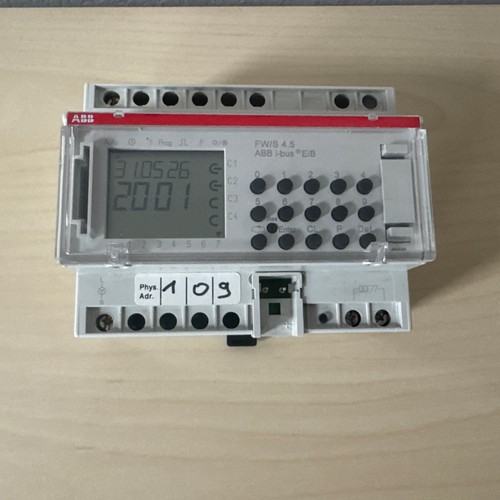 Knx abb funkschaltuhr 4 5 - knx,