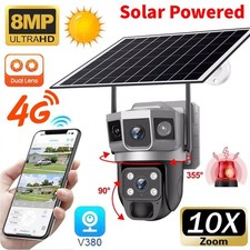 Solar FUNK WLAN WIFI 8MP HD IP