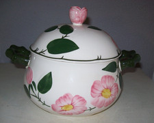 Villeroy & Boch Wildrose Porzellan Terinne Terrine Schüssel mit Deckel Knospe