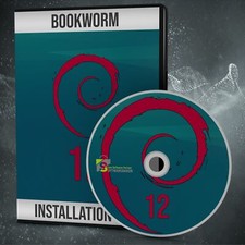 NEU: Debian 12 Bookworm LTS Betriebssystem DVD inkl. Anleitung Markenware