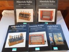 Historische Radios Band 1-5 Eine Chronik in Wort und Bild Günter F. Abele