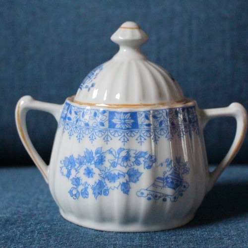 Alt zuckerdose art déco china - zuckerdose,