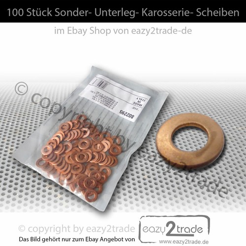 Unterlegscheiben karosserie - unterlegscheiben,