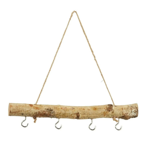 Dekozweig holz haken - holz,