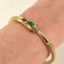 Antikes Ouroboros-Armband in