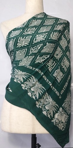 Vintage seidentuch silk scarf - seidentuch.,
