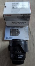Canon EF-S 15-85 mm F/3.5-5.6 IS USM Objektiv inkl. Zubehörpaket
