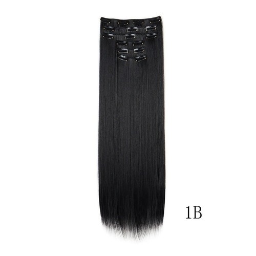 Clip echthaar extensions 6 - in,