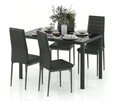 Esstisch und Stühle 4er Set