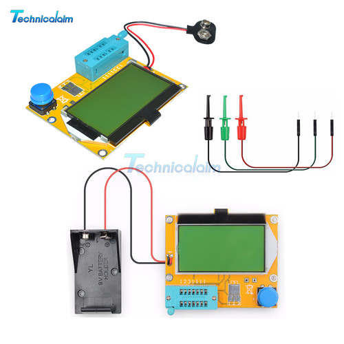 Lcr lcd transistor tester - lcr-t4,