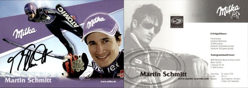 Martin schmitt autogramm - martin,