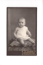 CDV Foto Kleinkind / Baby -