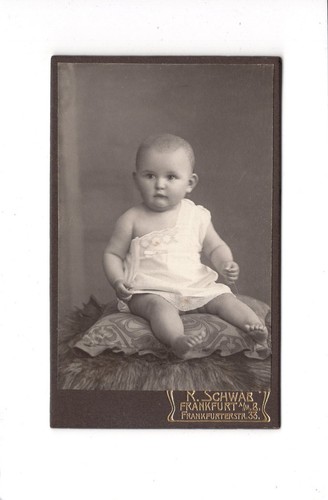 Cdv foto kleinkind baby - kleinkind, /