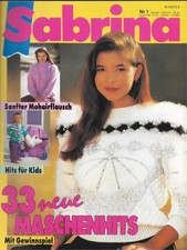 Strickheft Sabrina 01/1991