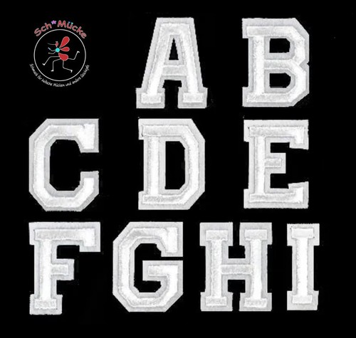 Aufbügler buchstaben cm - buchstaben, 5