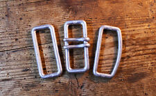 Gürtelschnalle – Koppel-schnalle Doppelloch Aluminium