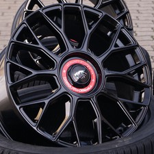 18 Zoll Alufelgen DM10 für Mercedes GLA GLA45 AMG GLC GLK 204X SLC ABE Schwarz