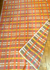 Badetuch DDR Handtuch Blumen BENUTZT Frottee BAUMWOLLE 140/105cm vintage /P2545