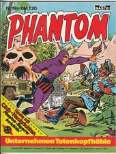 ✪ PHANTOM #199 Unternehmen Totenkopfhöhle, Bastei Verlag 1981 COMICHEFT TOP Z1