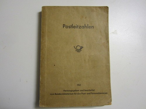 Offizielles postleitzahlenbuch - offizielles,