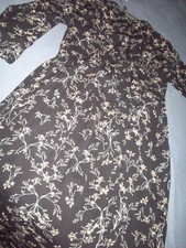  H&M Kleid Maxikleid  schwarz