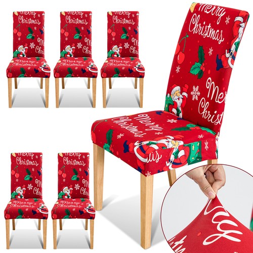 Stuhlhussen weihnachten 12x - stuhlhussen,
