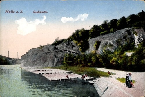 Halle der saale - an,