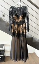 Luxuriöses Abendkleid von ZUHAIR MURAD - IT 42 / S - lace + silk gown ~ 5900€