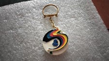 Schlüsselanhänger  Olympische Gesellschaft der DDR Plastik