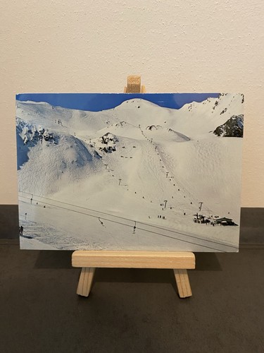 Vintage postkarte silvretta - vintage,