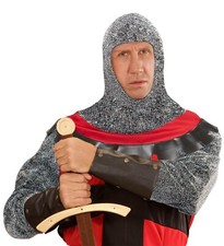 Mittelalterliche Ritterkapuze Mittelalter Ritter Kapuze Haube Stoff  120411813